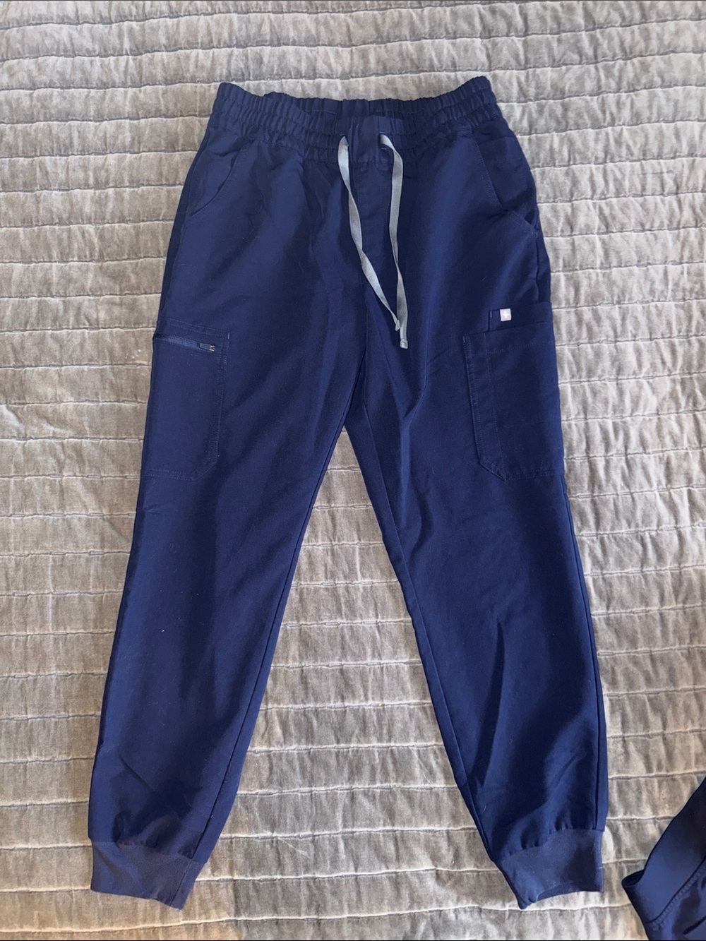 Figs Navy high rise jogger